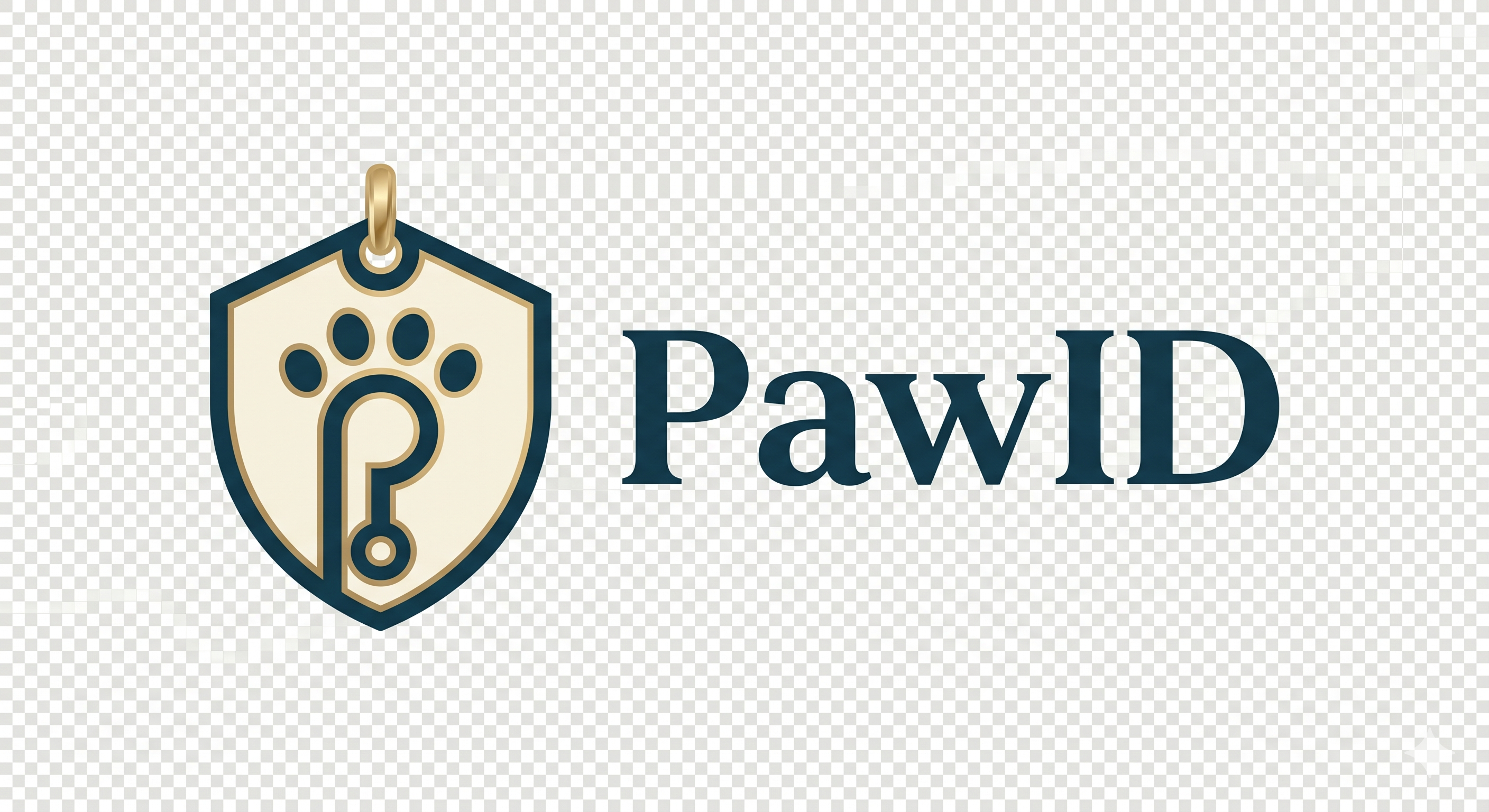 PawID logo lockup